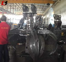 【挖掘機(jī)廢汽車抓鋼機(jī)/工廠供應(yīng)新款液壓抓鋼機(jī)抓手/鉤機(jī)液壓蓮花抓斗】- 
